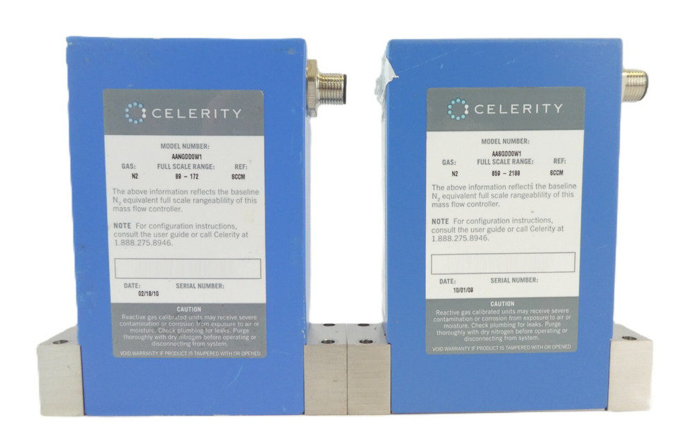 Celerity INX3P Mass Flow Controller MFC Reseller Lot of 13 Working Surplus