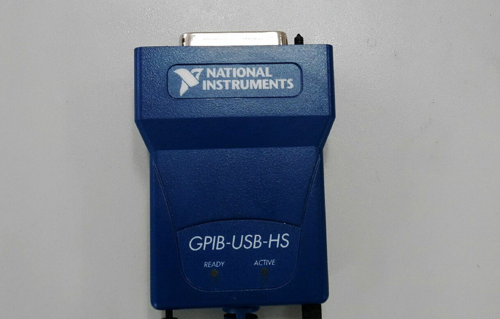Interface Adapter National Instrumens NI GPIB-USB-HS Controller IEEE 488 Cable