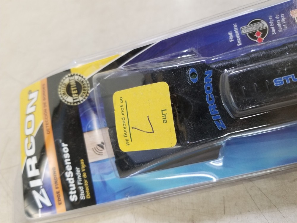 Zircon 62167 StudSensor Basic Stud Finder Find Wood and Metal Stud Edges