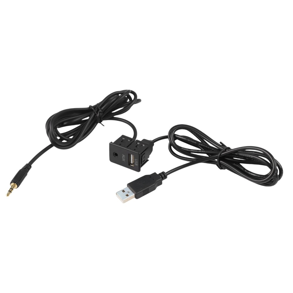 Flush Mount AUX USB Connection for Cars and RVs Easy Installation Solution