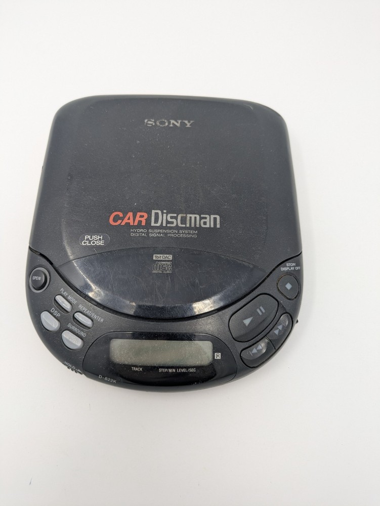 Sony Car Discman D-822K CD Player Pre-owned