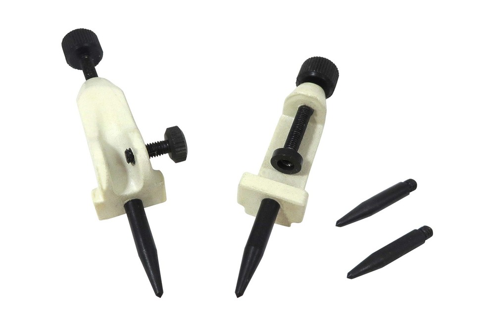 468303 Compact Adjustable Trammel Head Set Beam Compass Pencil Holders Set