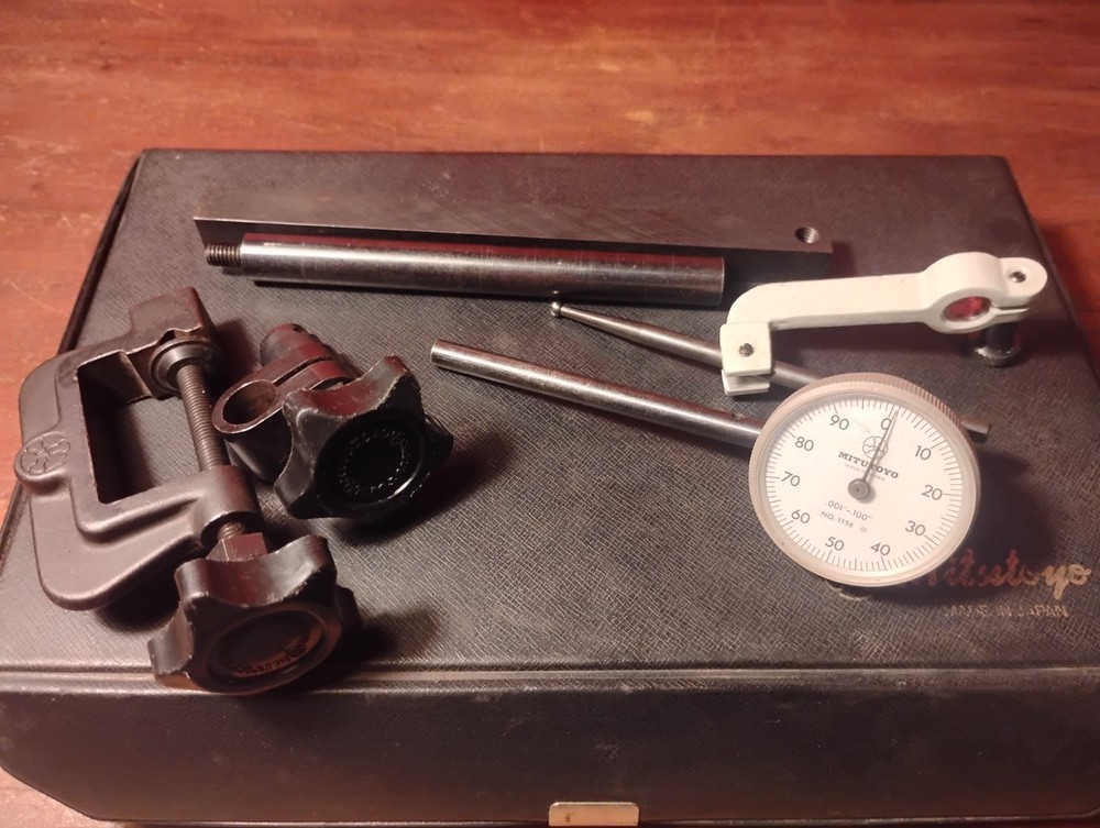 Mitutoyo No. 950-156 Dial Indicator Set *USED*