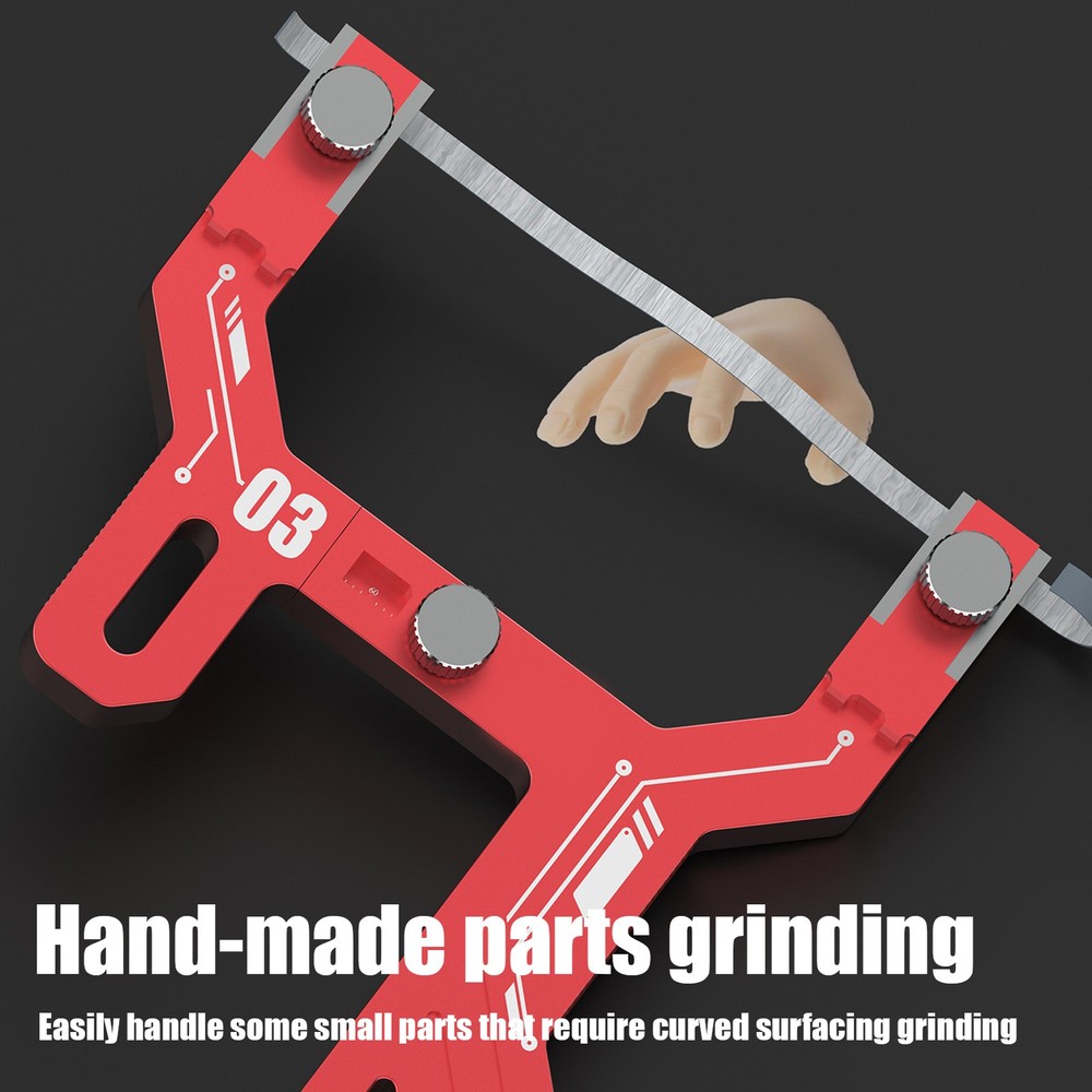 Curved Surface Sander Handhold Grinding Tools Model Hobby Polisher