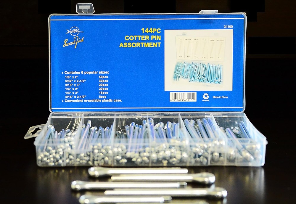 Swordfish 31100 - 144pc Cotter Pin Assortment