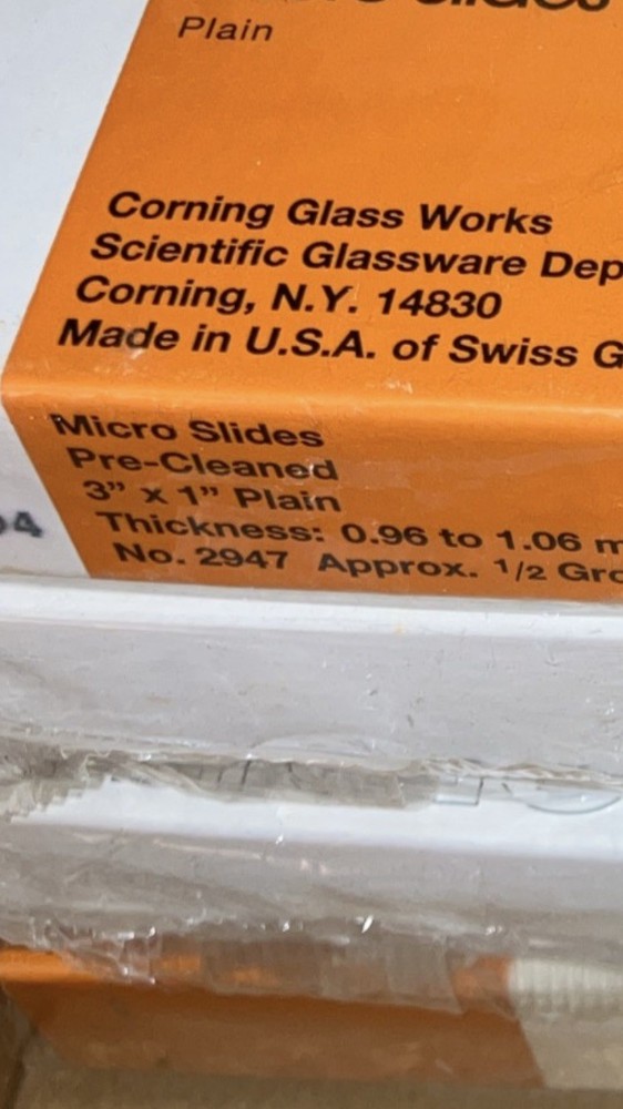Corning Microscope Slides