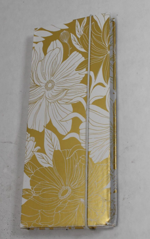Punch Studio Note-Folio List Pad Sticky Flags Sticky Notepads & Golden Pen