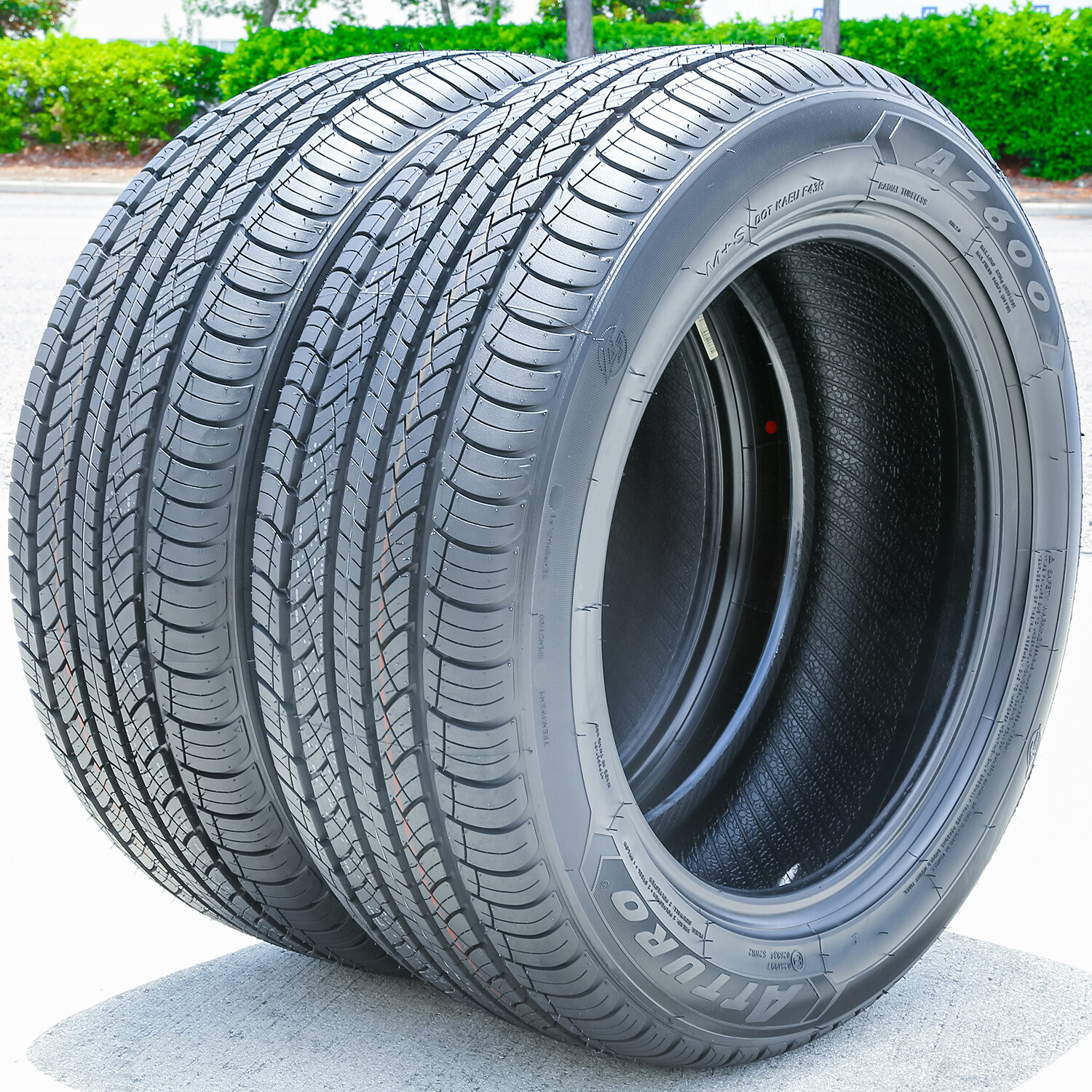 4 Tires Atturo AZ600 225/55R19 99V AS A/S All Season