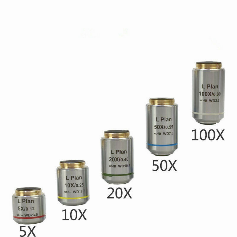 WD Long Working Distance Infinity Plan Achromatic Microsocpe Objective Lens