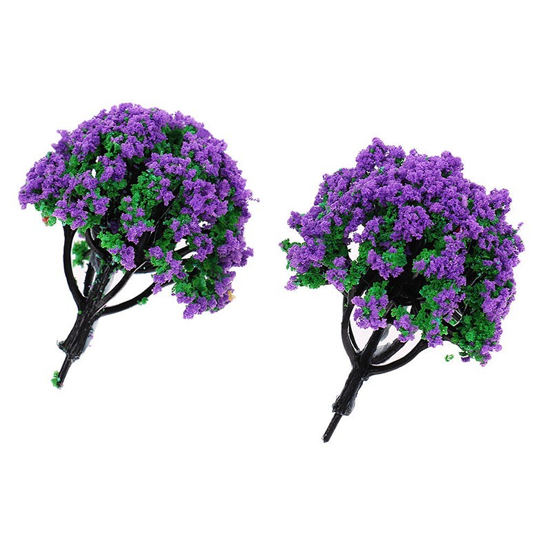 10Pcs 1/150 Scale Artificial Model Trees Train Forest Diorama Scenery Layout New