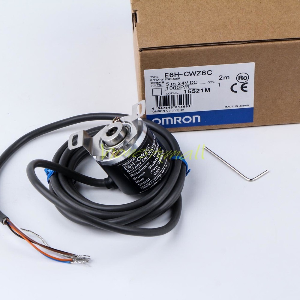 1PCS New Omron E6H-CWZ6C 1000P/R Rotary Encoder-