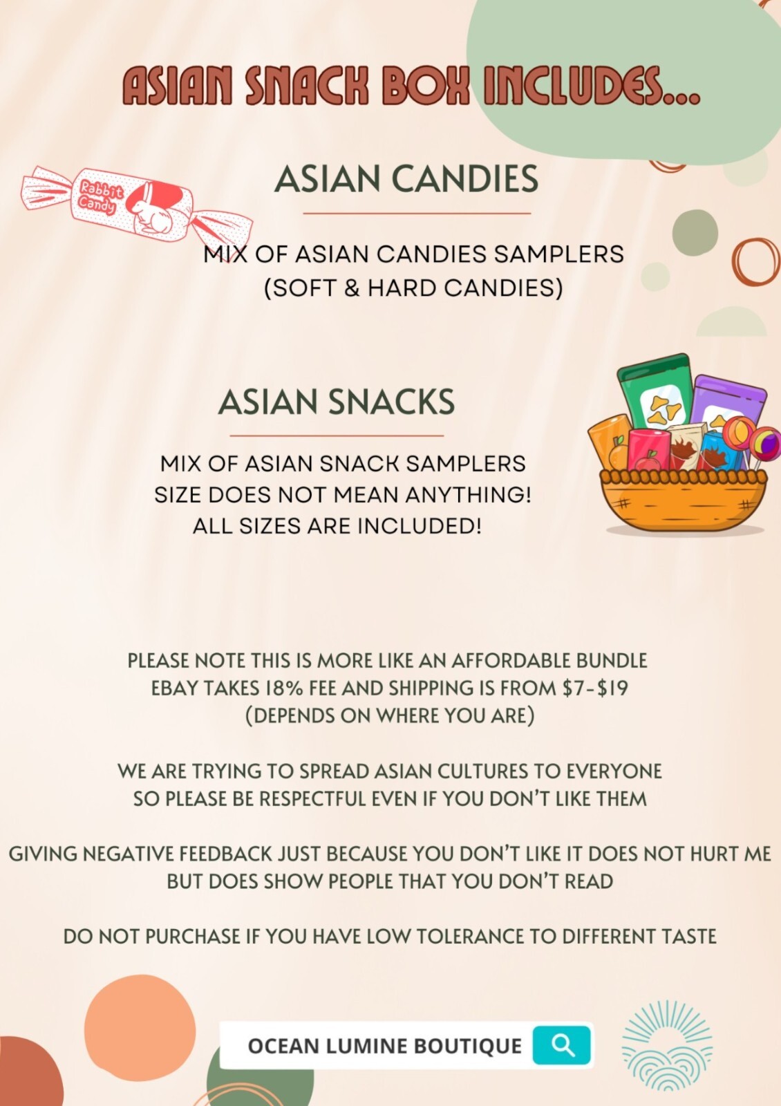 80 Pieces With Drink & Ramen Mix Variety Asian Snack Box Japanese Korean Taiwan