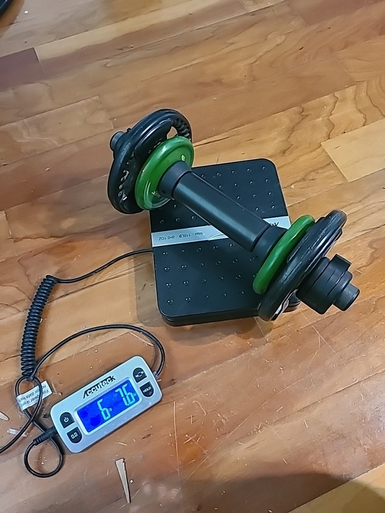 Danskin Adjustable Weight Dumbells