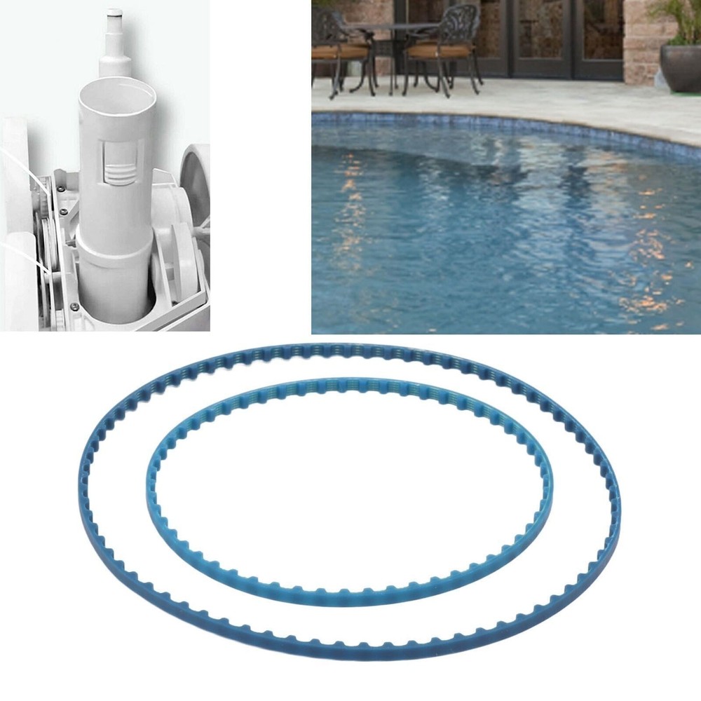 2Pcs Automatic Pool Cleaner Belt Replacement Light Weight Drive Belt Rubber