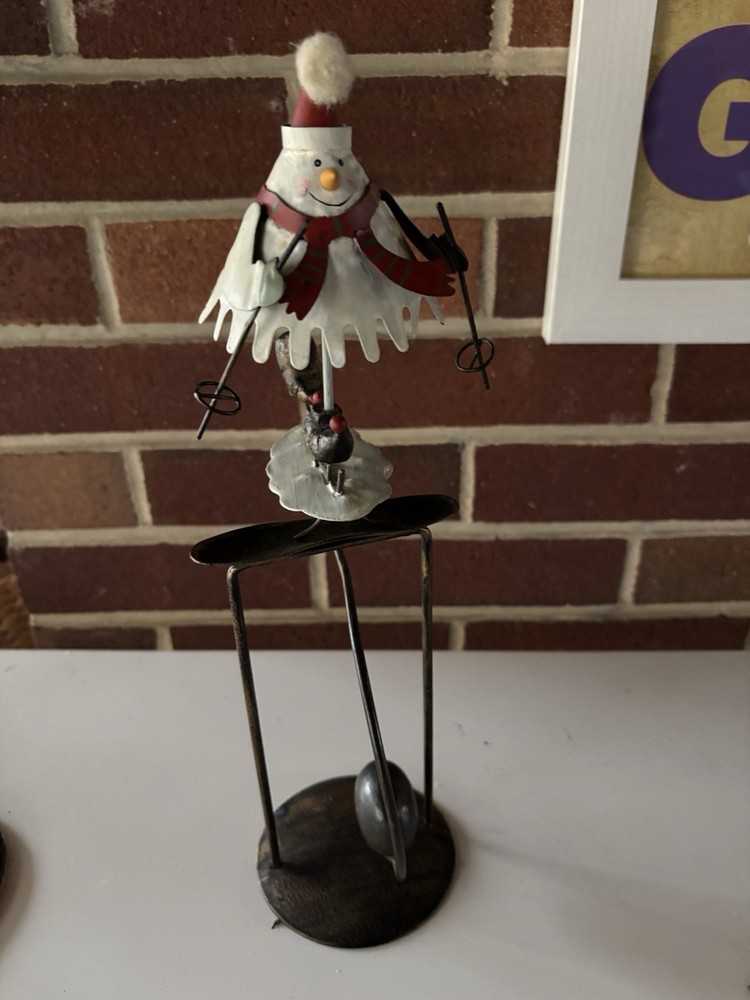 Rocking Snowman Decor