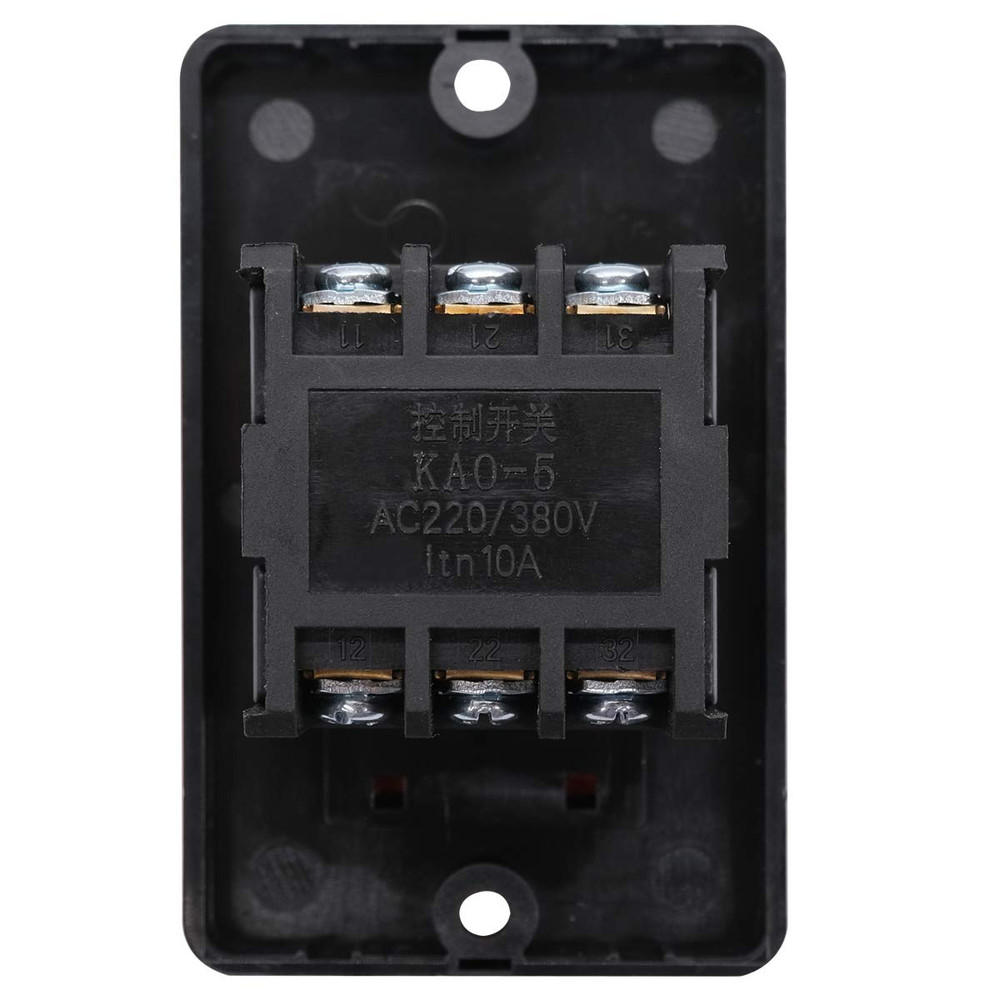 Waterproof Push Button Switch Motor On Off Switch Start Stop Switch Self Lock Me