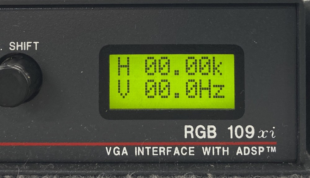Extron RGB 109xi VGA Interface With ADSP
