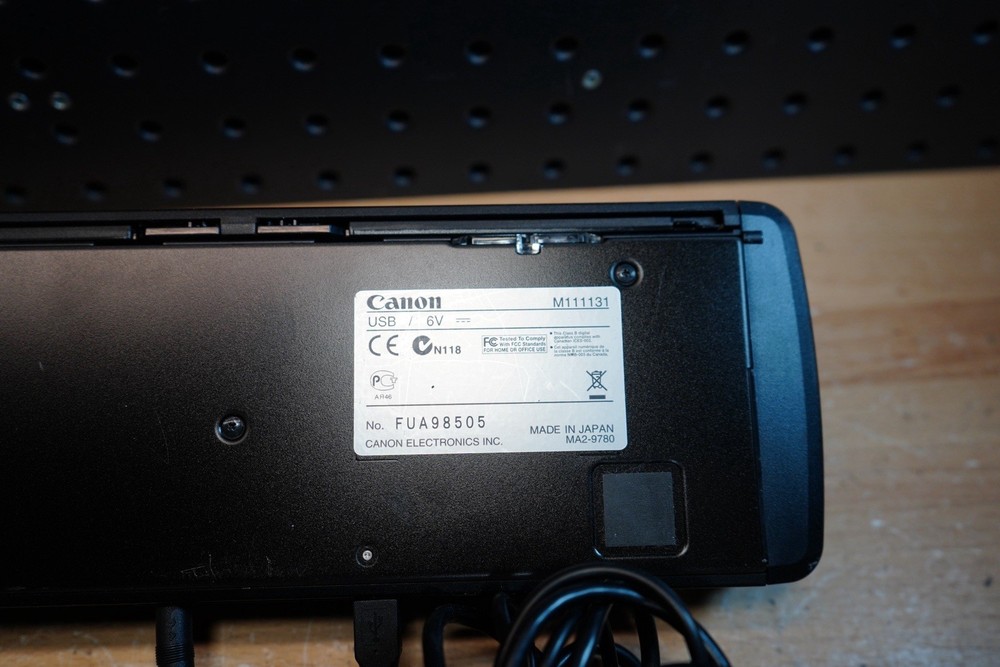 (F) Canon ImageFORMULA P-215 Portable Duplex Document Scanner USB M111131