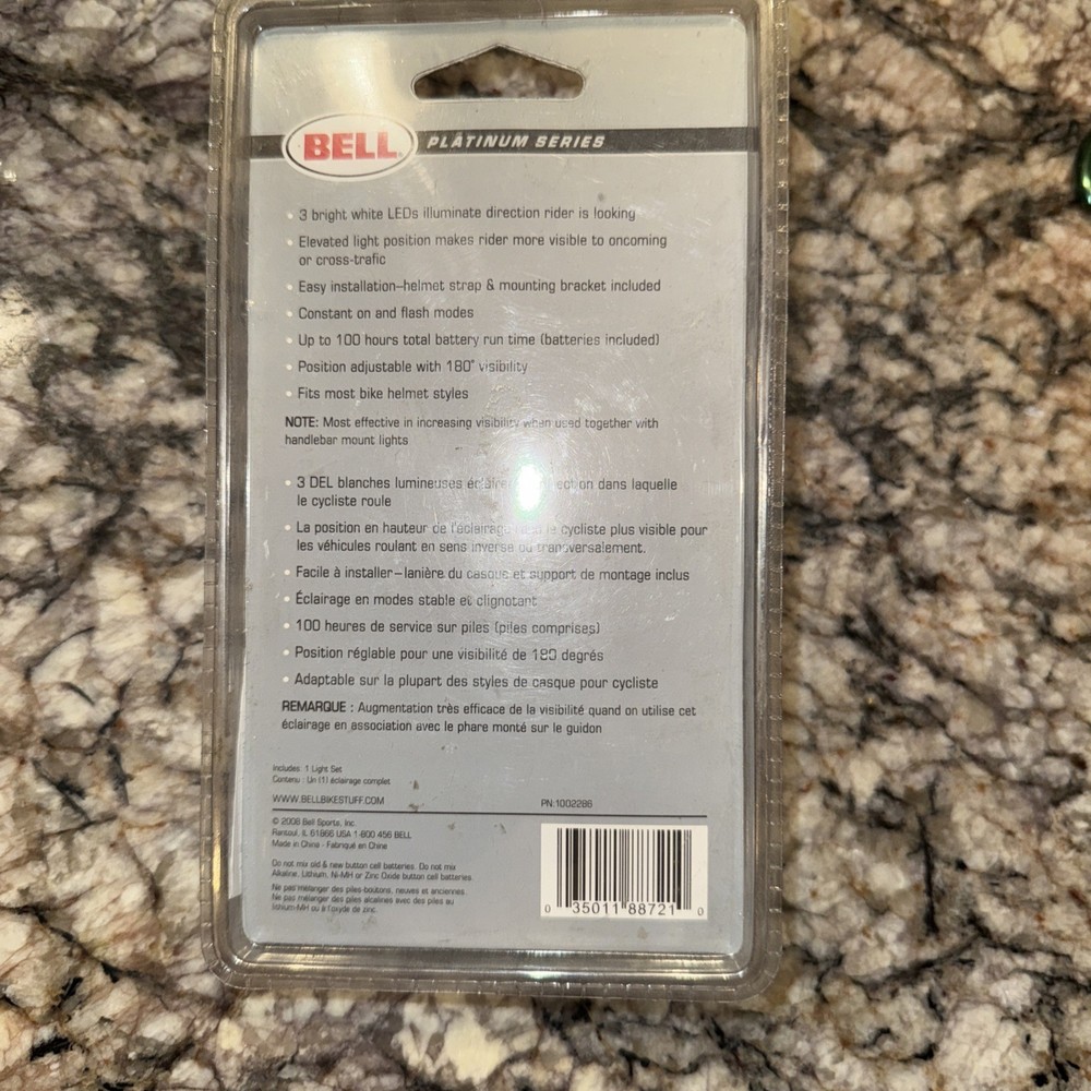 Bell Orion Bike Helmet Light