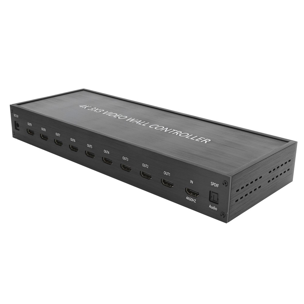 9 Video Wall Controller For TV Splicing Display Recommended