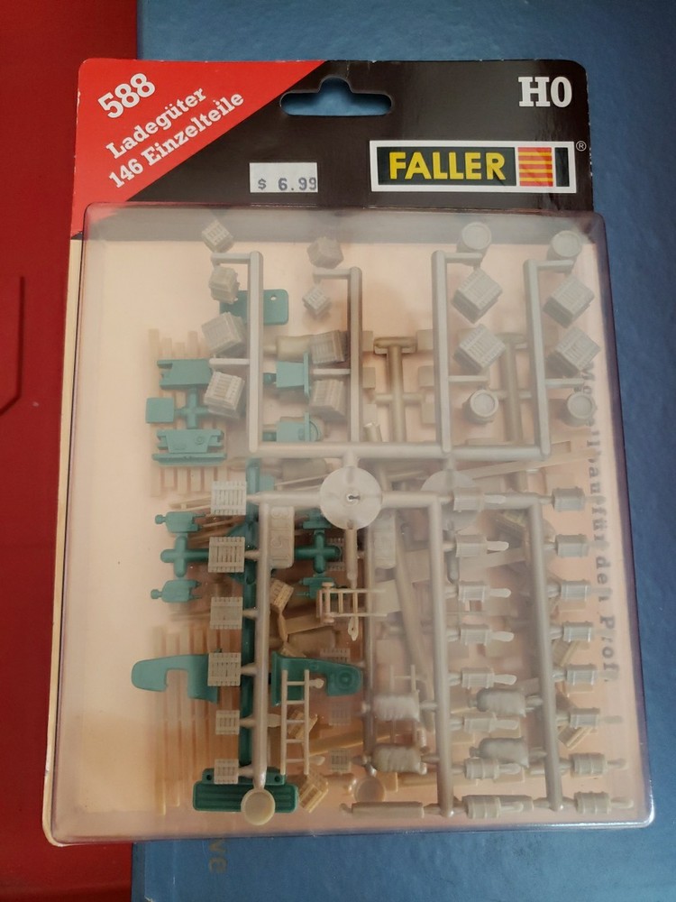 HO Faller Freight Load Laderguter 146 Einzelteile 588