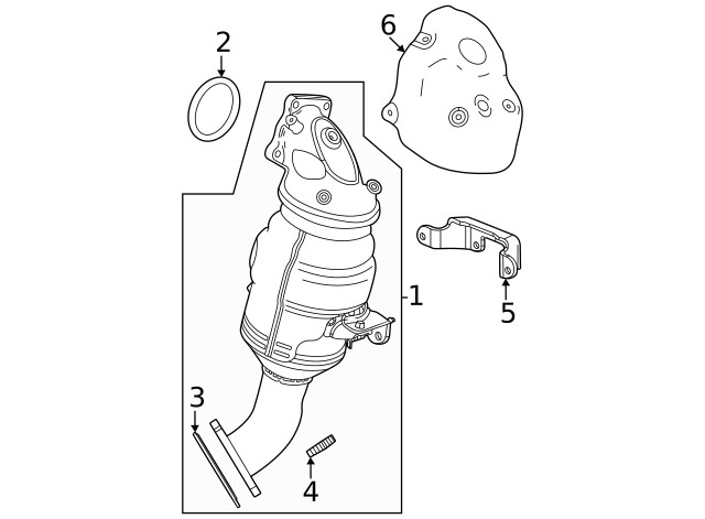 Genuine GM Mount Bracket 12729300