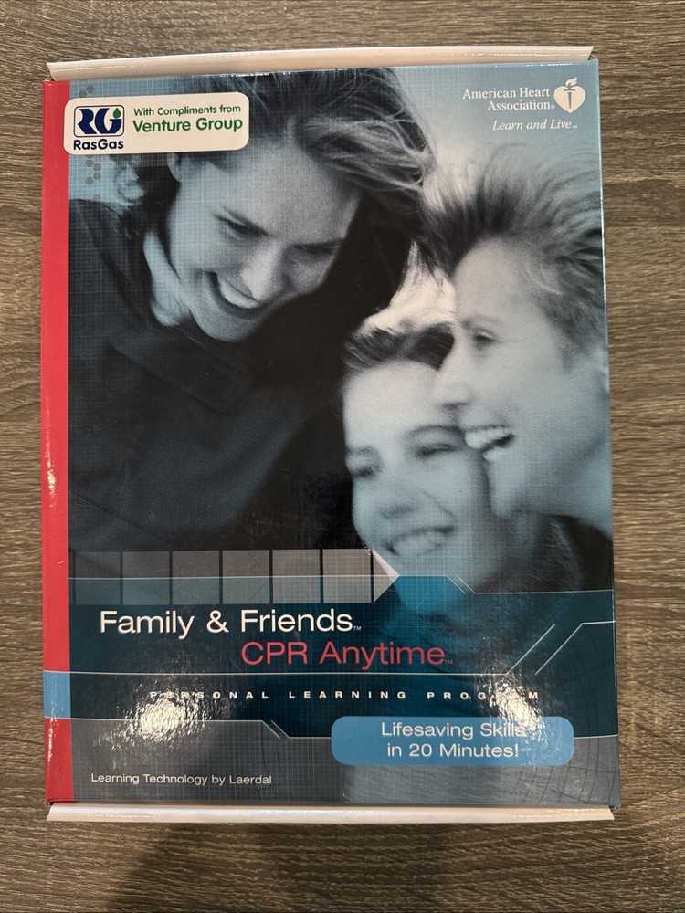CPR AHA Family And Friends CPR Anytime Personal Learning Program 2006