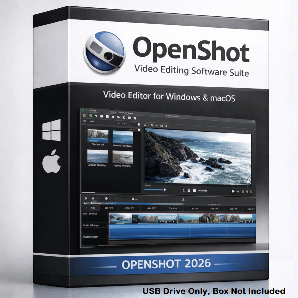 Open Shot Video Editor 2026 | Full Pro Video Editing Software Suite Windows Mac