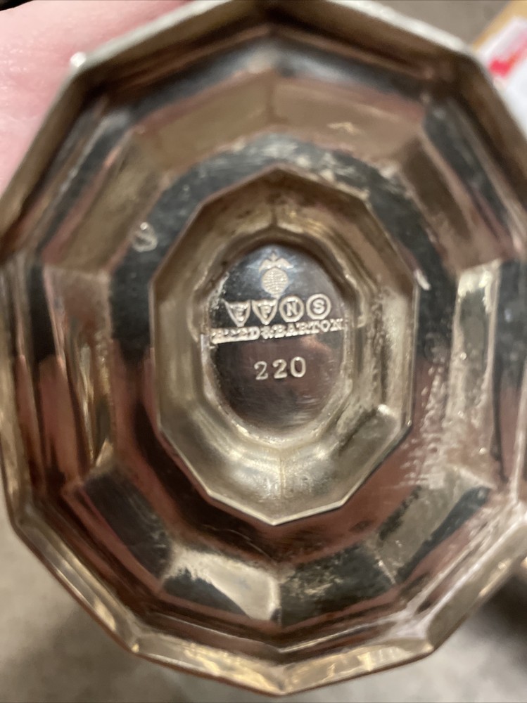 reed and barton silverplate tea set