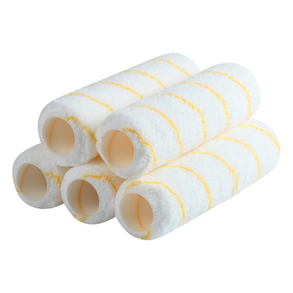 Pro Grade  9" Microfiber 1/2" Roller Cover Set Wall Painting Roller Naps