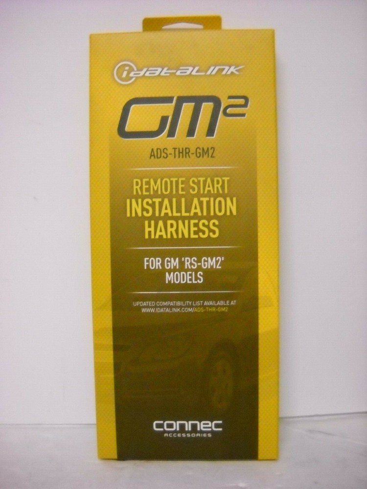 idatalink ADS-THR-GM2 Remote Start Installation T-Harness For Select Models
