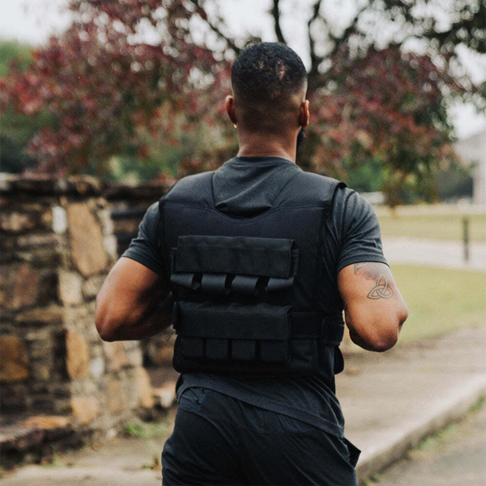 Titan Fitness Elite Series 50 LB Adjustable Weight Vest, (20) 2.5 LB Ingots