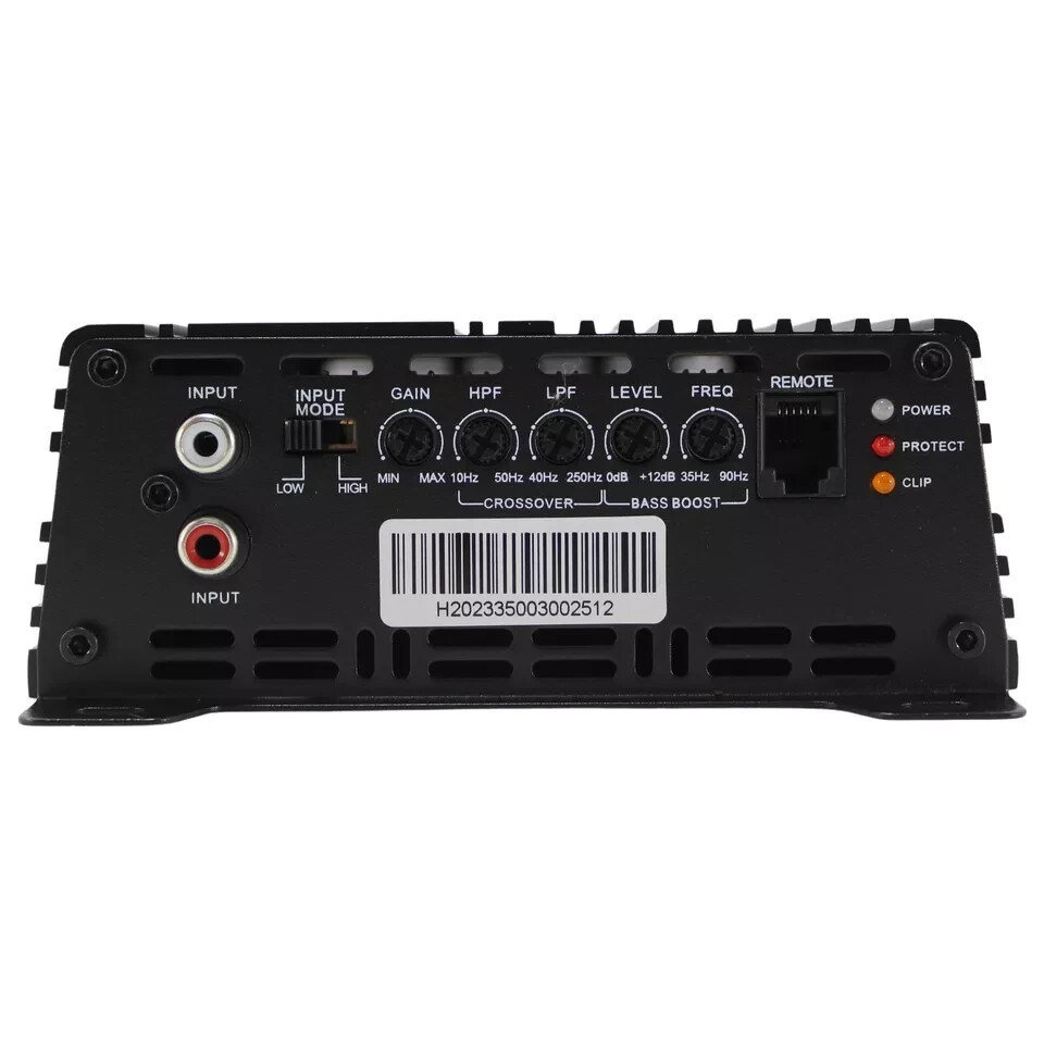 Deaf Bonce Apocalypse 2000W RMS 1-Ohm Class-D Monoblock Amplifier ATOM-2000.1PRO