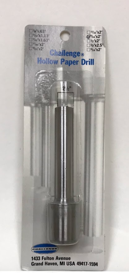 CHALLENGE PAPER DRILL BIT, 7/16" X 2" P/N: CD-7