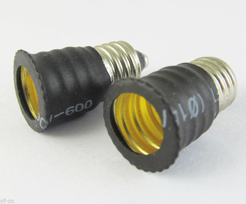 E11 To US E12 Candelabra Base Socket LED Light Bulb Lamp Adapter Converter Hold