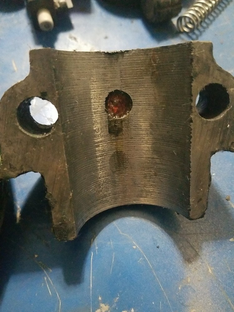 1 1/2 HP IHC M engine governor side main bearing plate