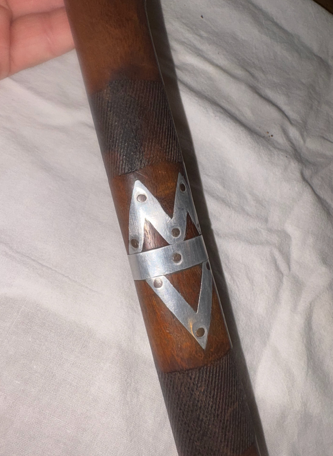 Antique vintage Native American Indian heart Trade Pipe Tomahawk Navajo Axe