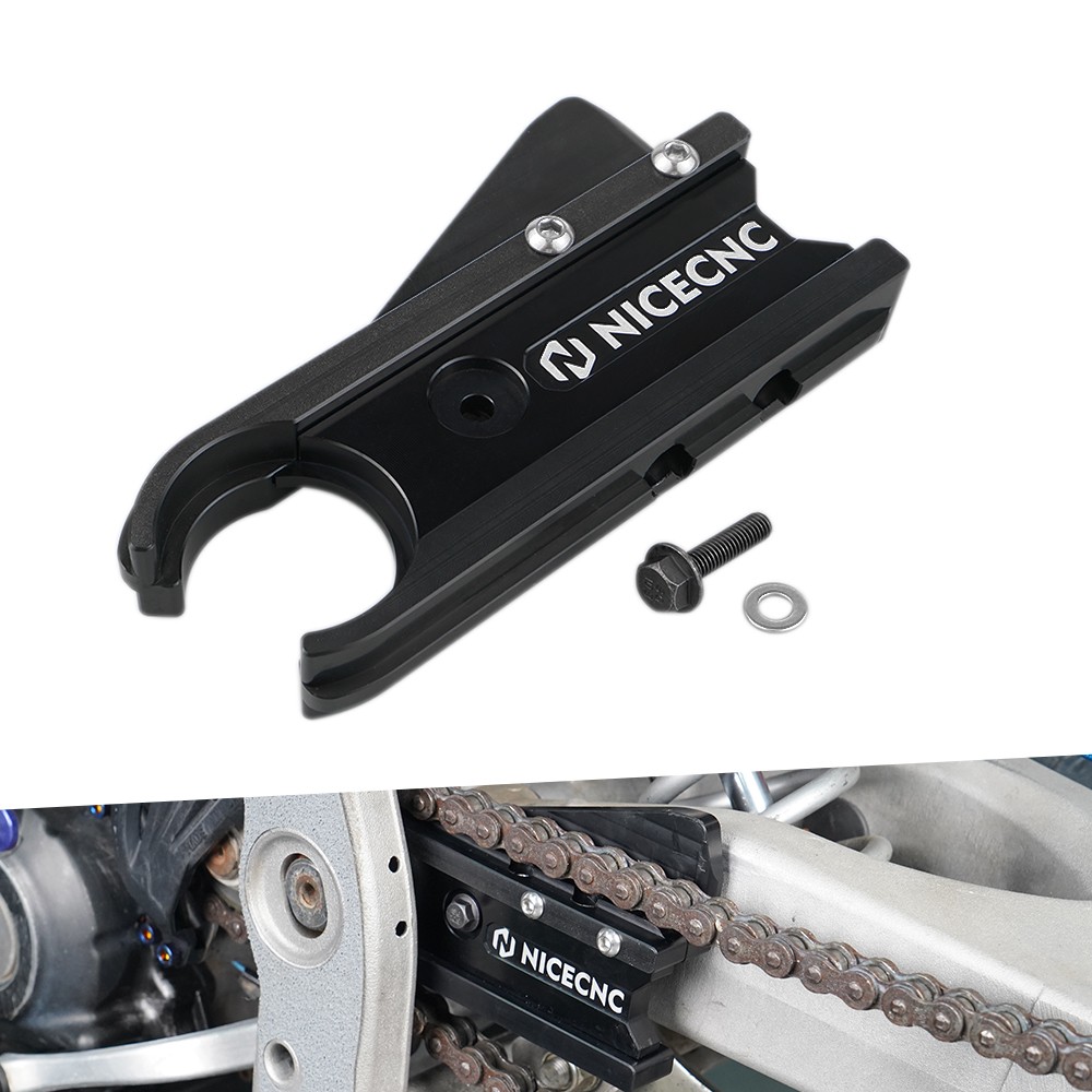 For YAMAHA YFZ450R Swingarm Chain Buffer Seal Slider Guide Guard 2009-2023 Black