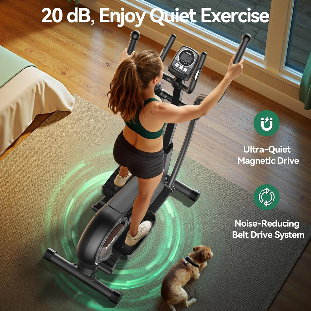 Elliptical Exercise Machine, Elliptical Machine for Home, Magnetic Elliptical Tr