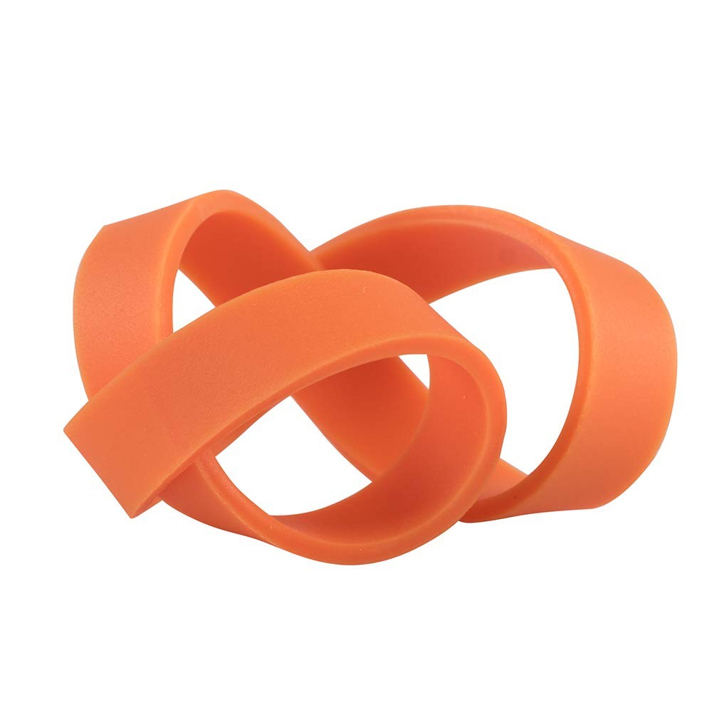 JAM PAPER Durable Rubber Bands - Size 64 - Orange 64,