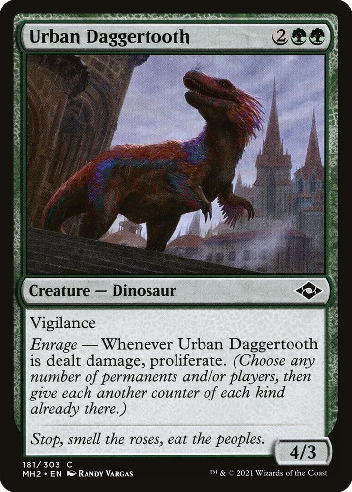 Urban Daggertooth Modern Horizons 2 181 MTG LP