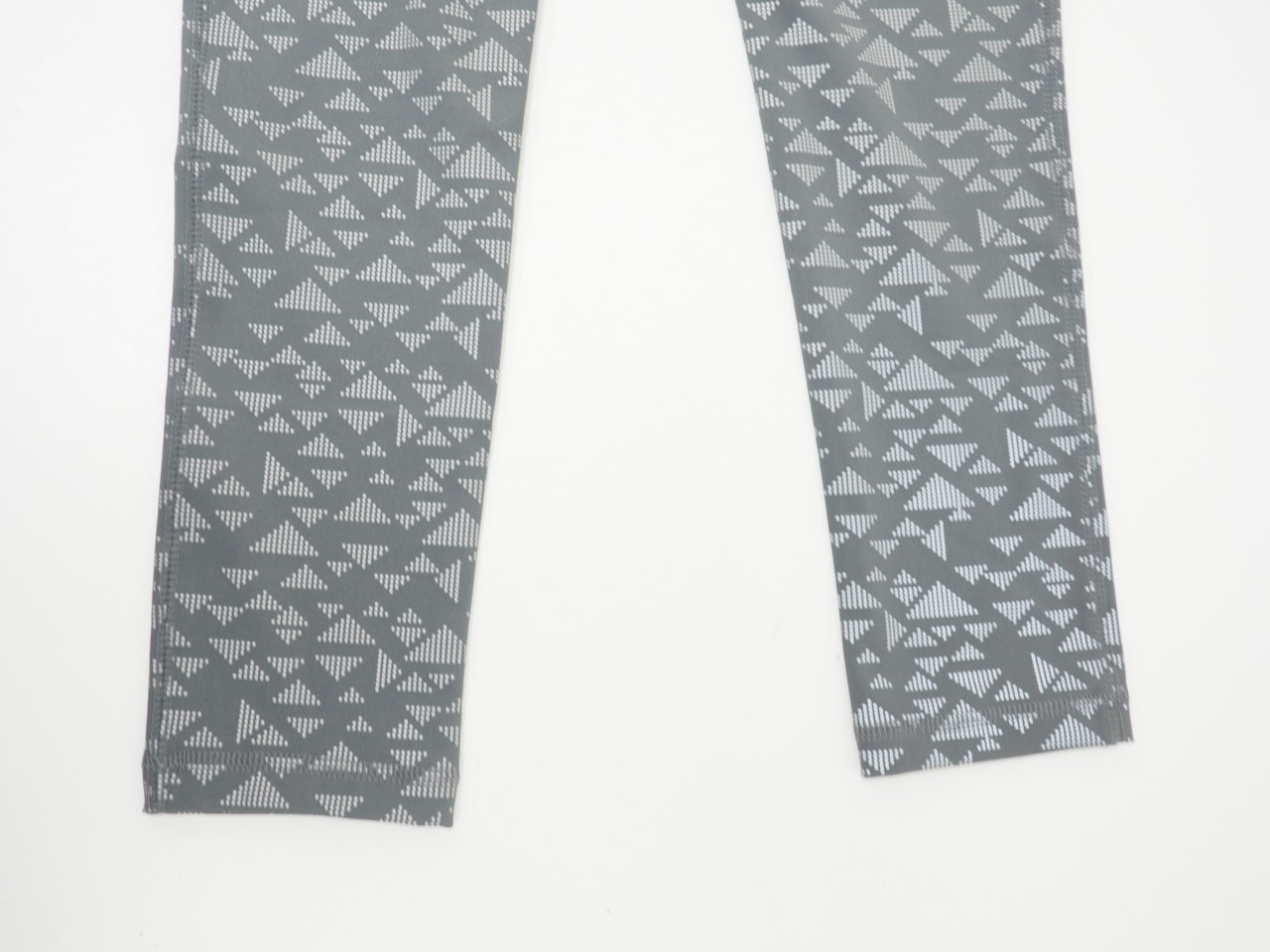 New! GOFLUO Cityglow Reflective Active Tights / Leggings Size Med Gray High Vis