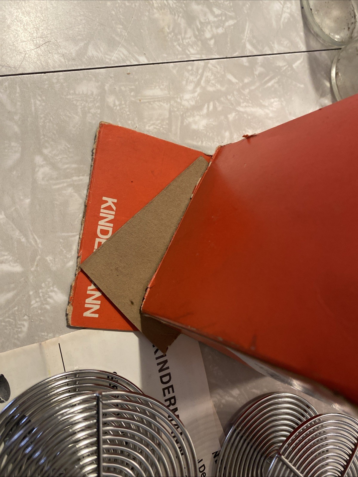 Vtg Kindermann Stainless Steel Film Developing Tank Germany # 23167 Missing Cap