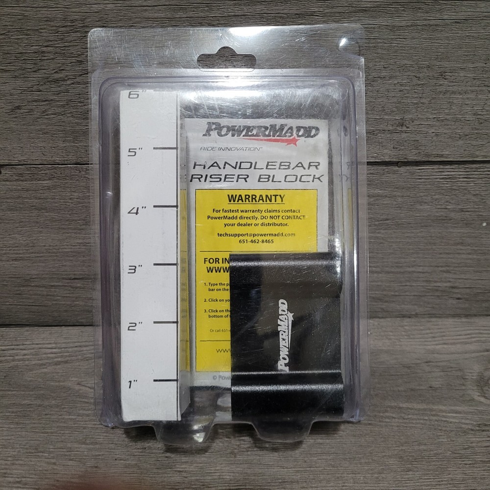 powermadd handlebar riser block 2"