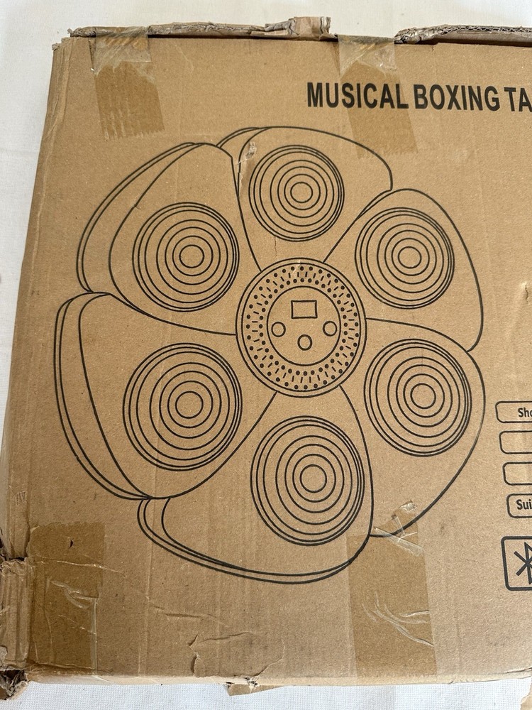 Musical Boxing Target New Open Box