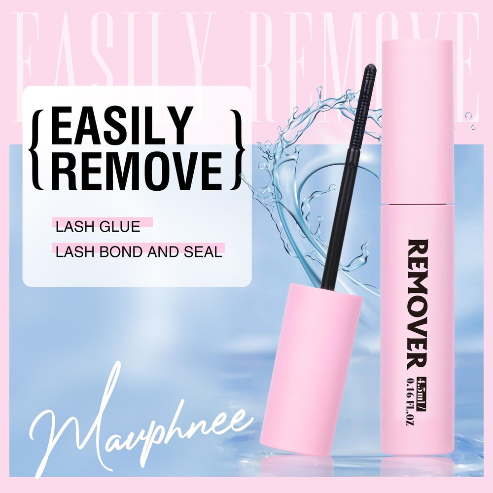 Cluster Lash Glue Remover Quick-Dissolving False Eyelash Remover for Easy Rem...
