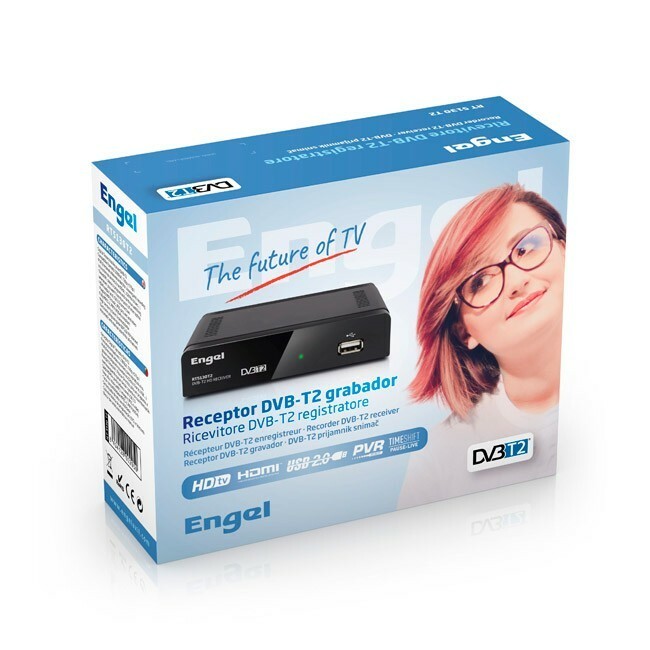 Engel DVB-T2 HD PVR TDT Receiver