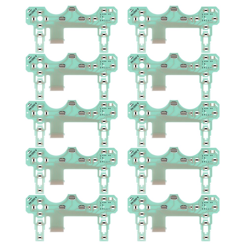 10x Controller PCB Ribbon Circuit Board SA1Q43A for PS2 Dualshock 18pin Socket *