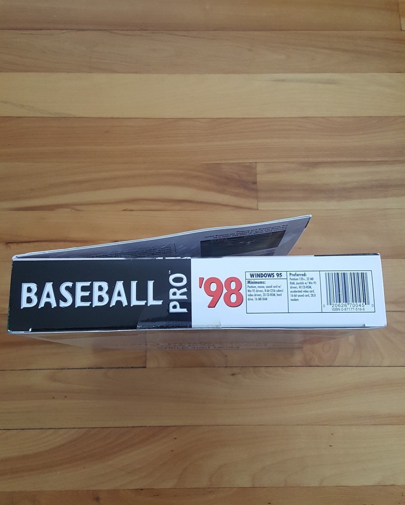 baseball pro 98 pc game