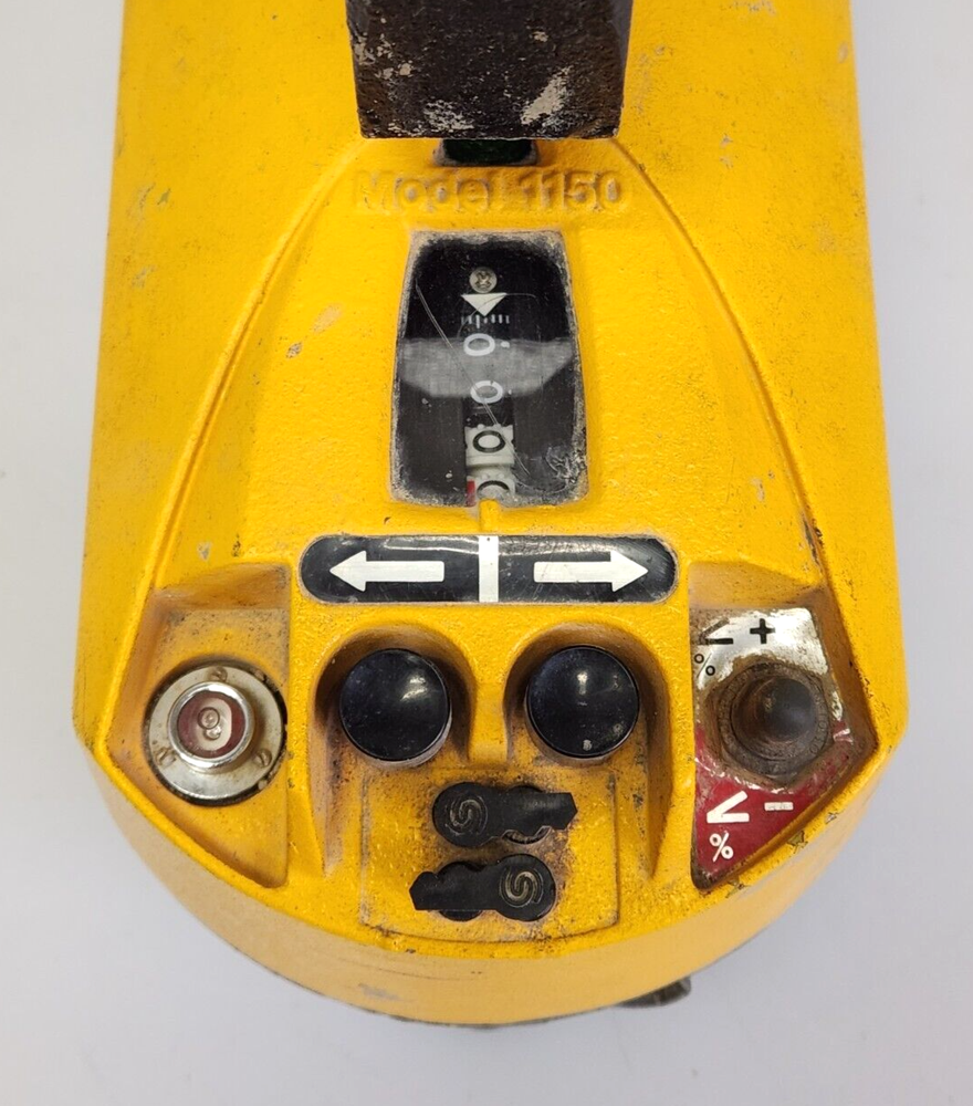 Spectra-Physics Laserplane Dialgrade Model 1150 Pipe Laser, Case, AS-IS Untested